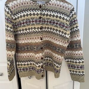 Nordic Style Knit Cardigan